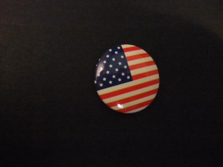 Amerikaanse vlag met de vijftig sterren van de Staten ( Stars and Stripes )